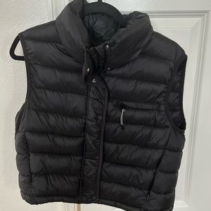 Zara black vest